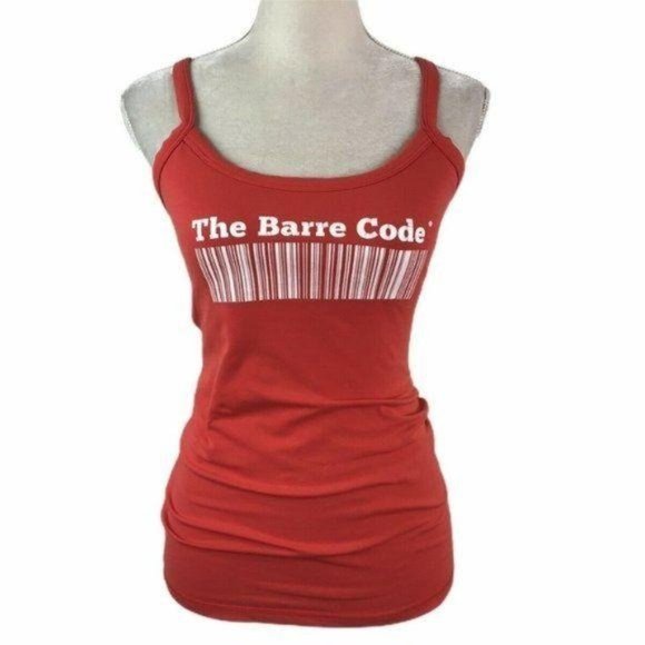 The Barre Code Cross Straps Build In Bra Tank Top - Picture 2 of 8